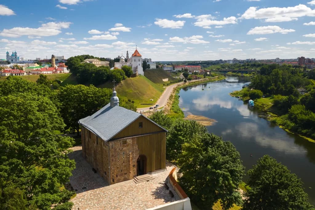 Гродно. Коложская (Борисоглебская) церковь.