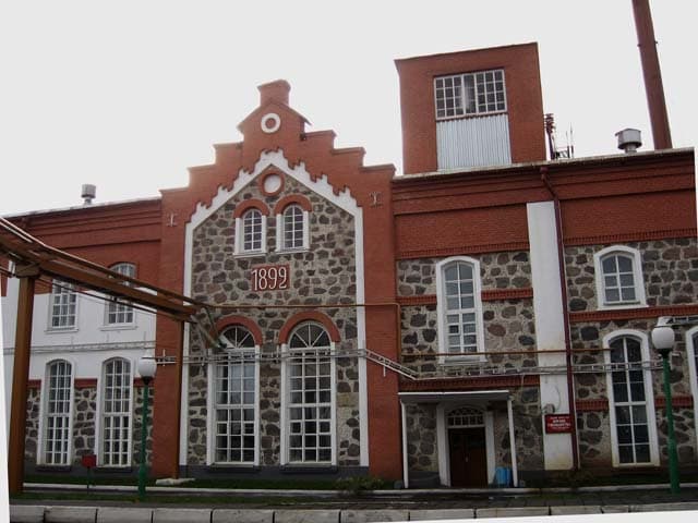 Беразіно. Будынак спіртзавода.