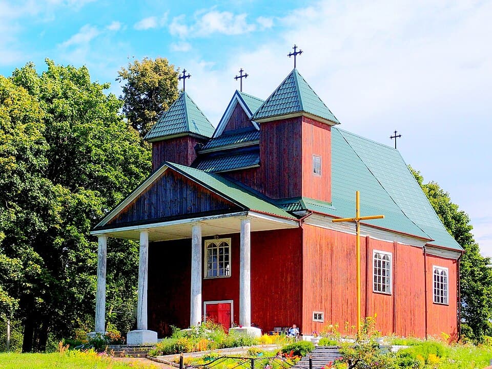 Kholkhlovo. The Church of the Blessed Virgin Mary.