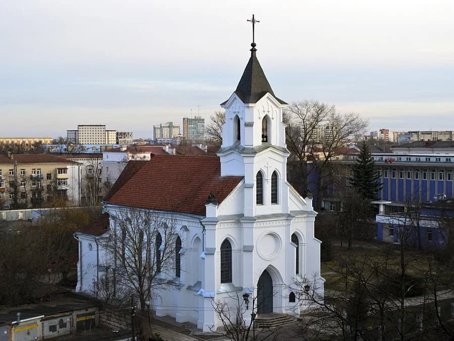 Minsk. Church of the Holy Trinity. Saint Roch.