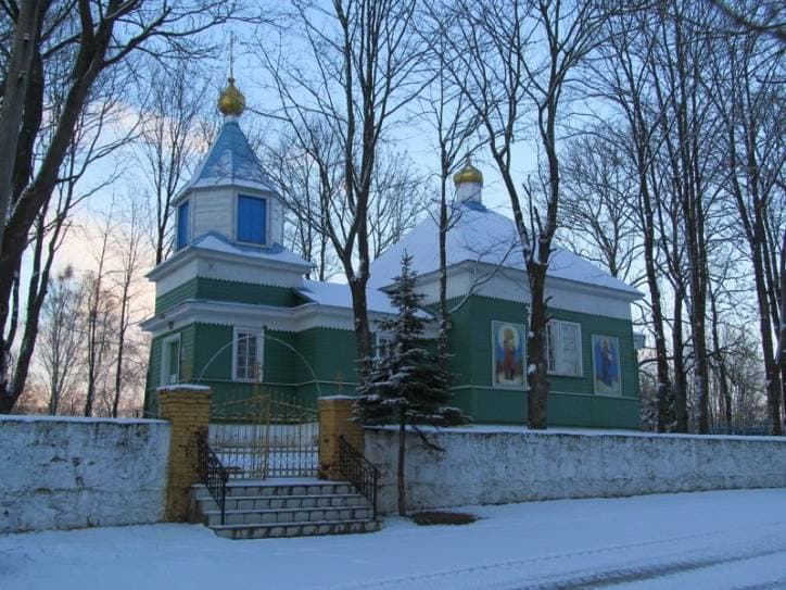 Zaborye. The Church of St. Nicholas the Wonderworker.