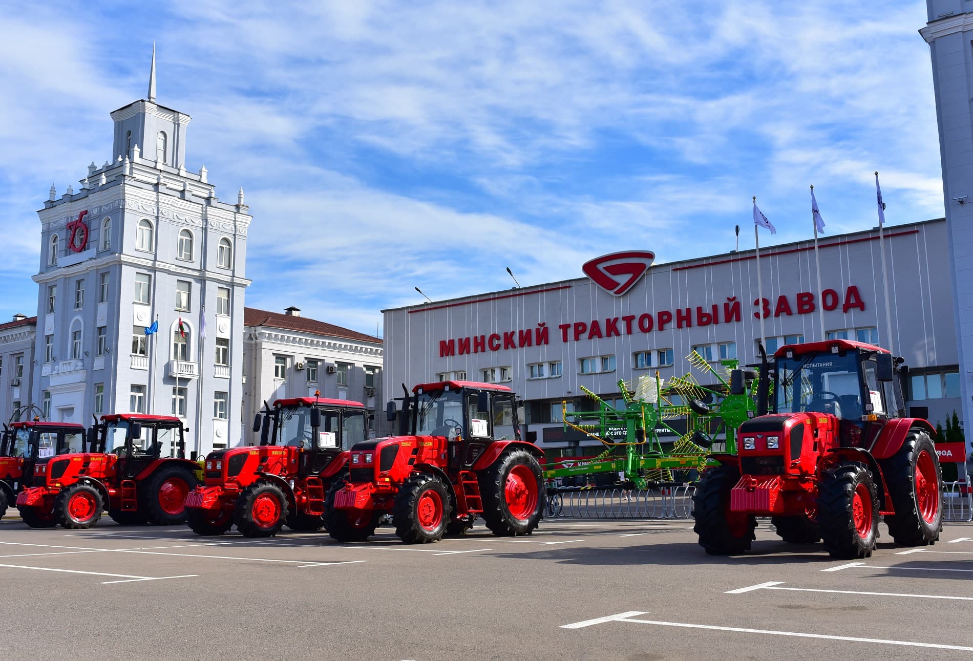 Мінск. Музей Мінскага трактарнага завода.