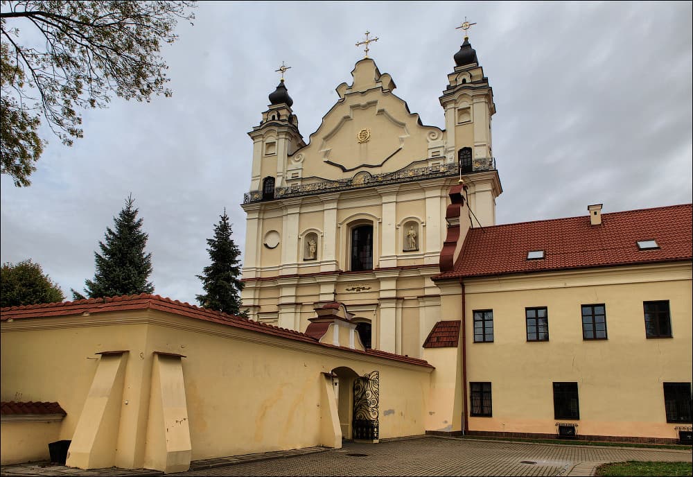 Пінск. Касцёл Унебаўзяцця Дзевы Марыі, кляштар францысканцаў.