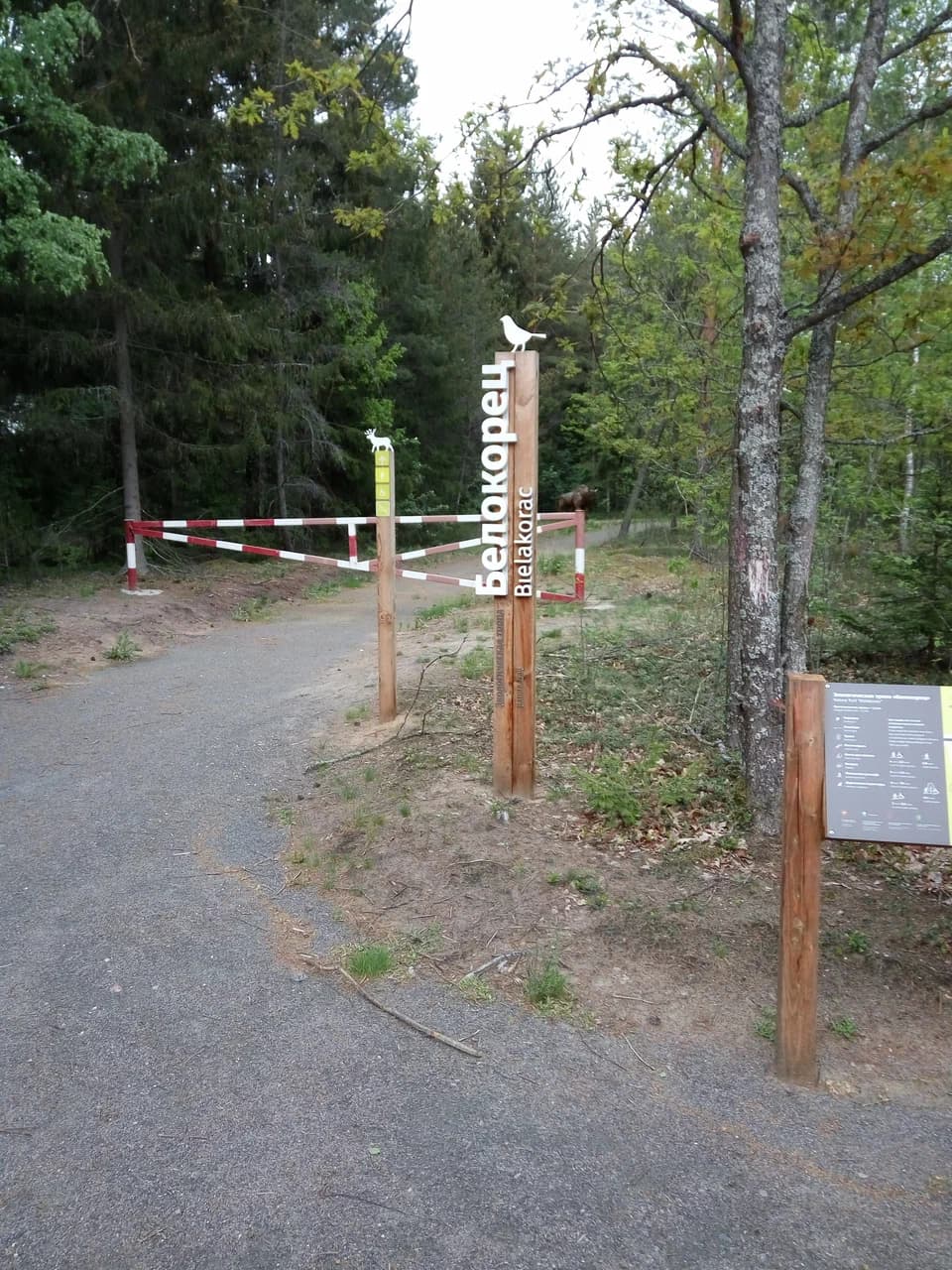 The Belokorets ecological trail.