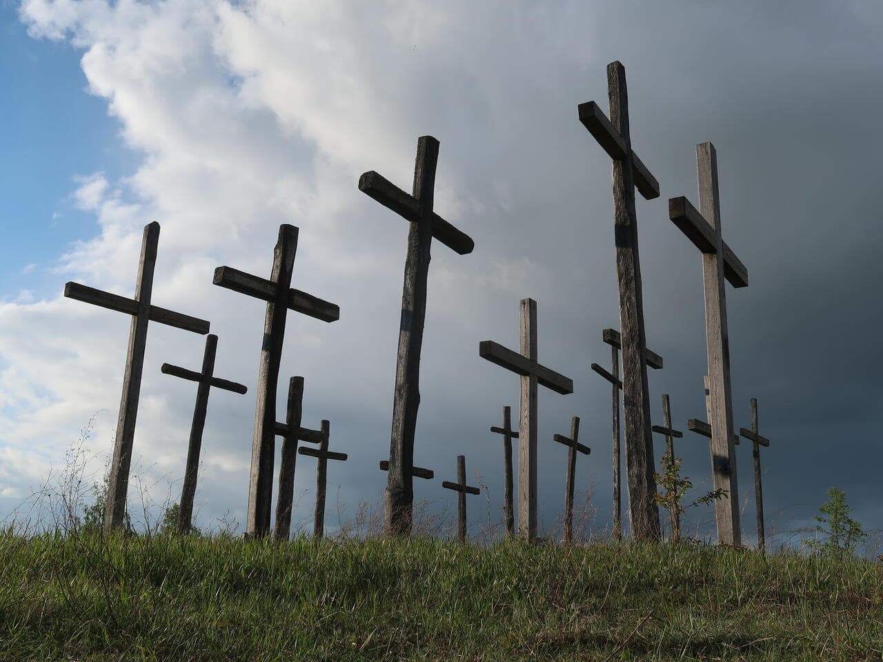 Ашмяны. Гара Кальварыя або "Гара крыжоў".