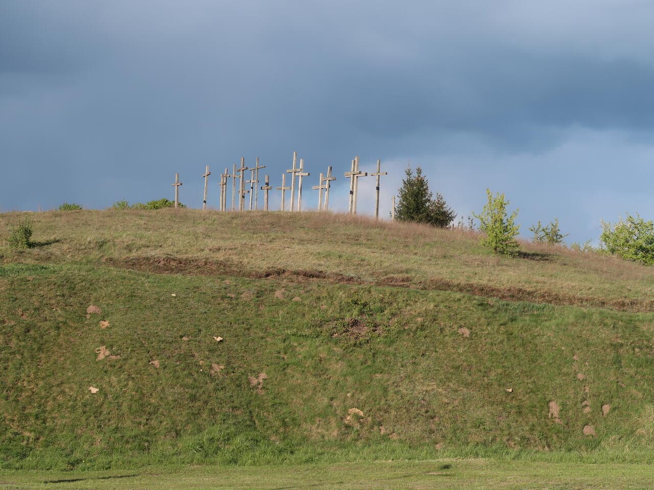 Ашмяны. Гара Кальварыя або "Гара крыжоў".