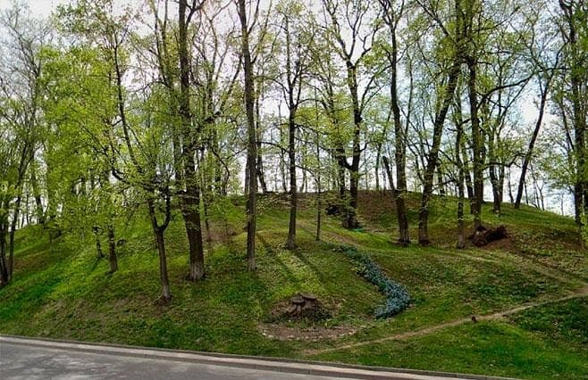 Polotsk. The Rampart of tsar Ivan the Terrible.