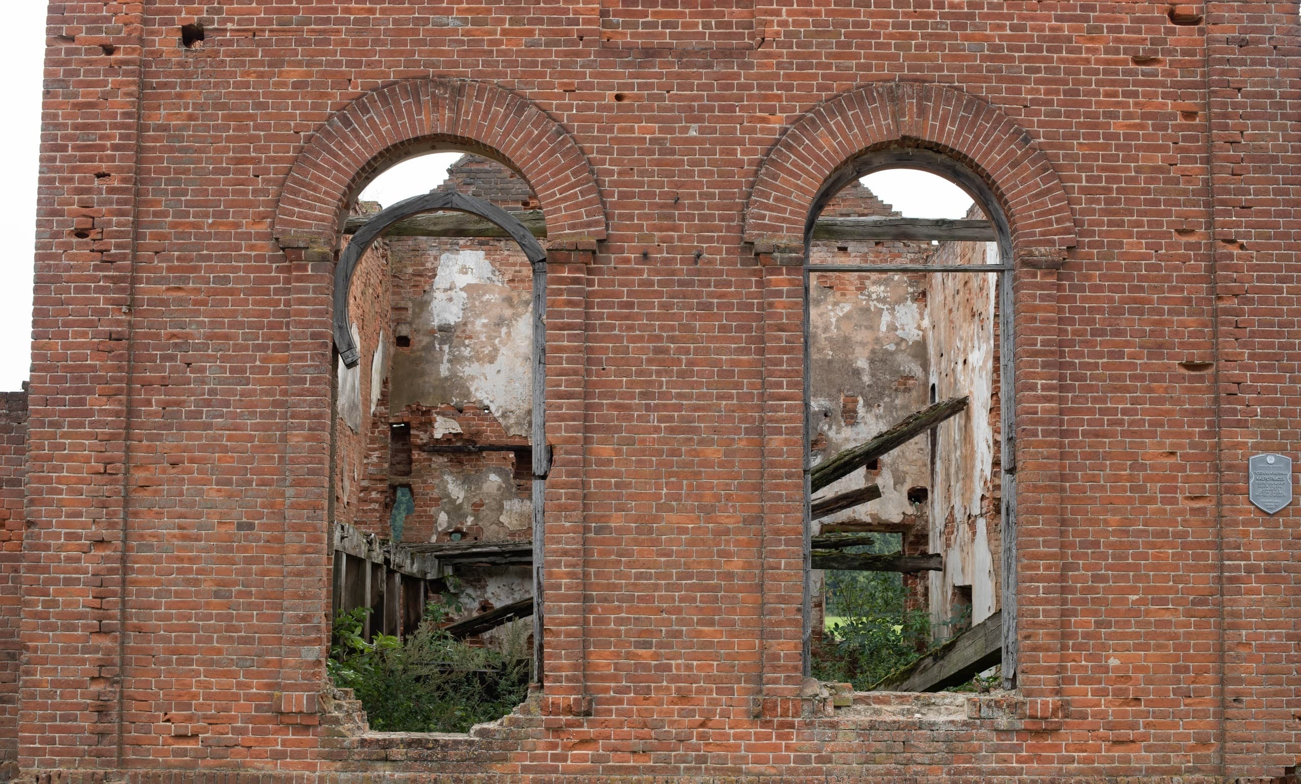 Zalyadye. Brewery remains from the former Domansky estate