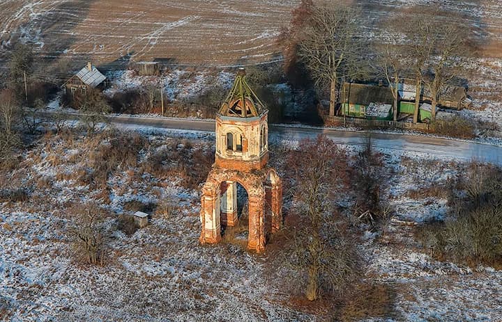 Rositsa. The ruins of St. Euphrosyne's Church.