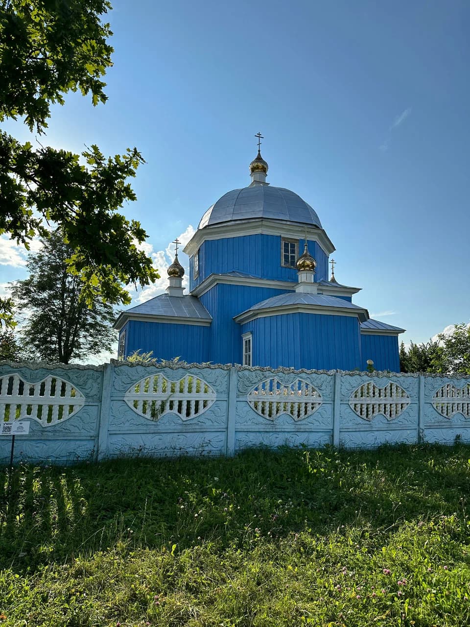 Вялікія Лазіцы. Пакроўская царква.