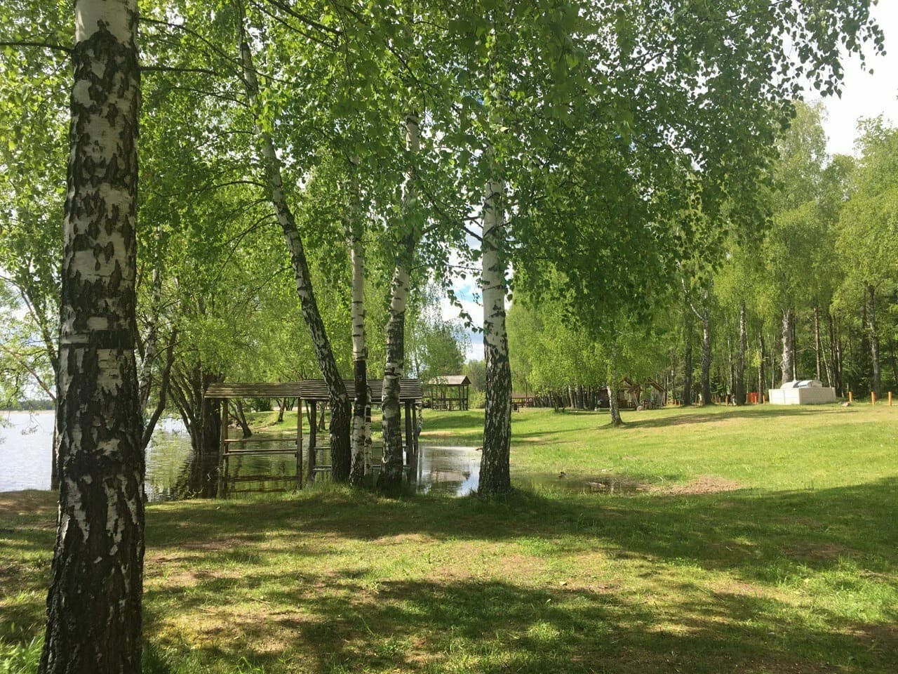 Вилейское водохранилище.
