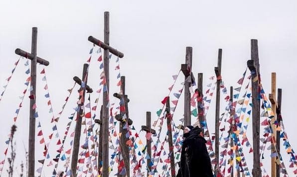 Ашмяны. Гара Кальварыя або "Гара крыжоў".