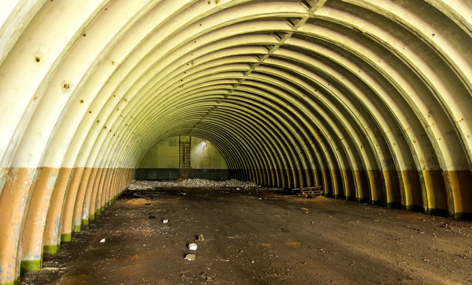 Polotsk district. Former 249th missile regiment "Squadron".