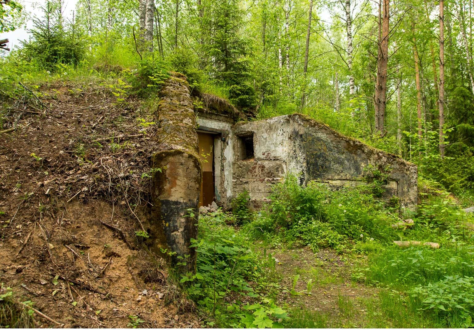 Polotsk district. Former 249th missile regiment "Squadron".