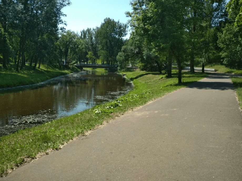 Vitebsk. Frunze Park of Culture and Recreation.