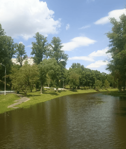 Vitebsk. Frunze Park of Culture and Recreation.