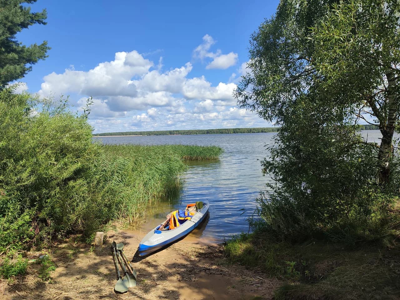Вилейское водохранилище.