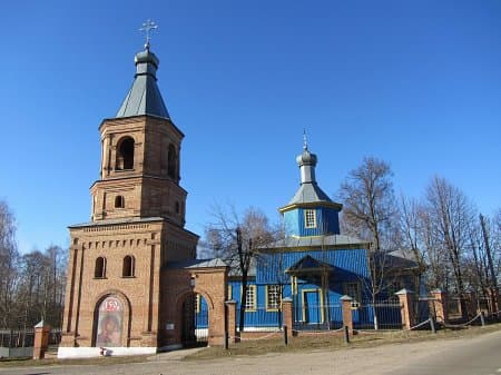 Прусіна. Царква Казанскай іконы Маці Божай.