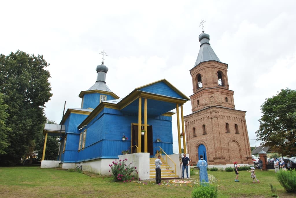 Прусіна. Царква Казанскай іконы Маці Божай.
