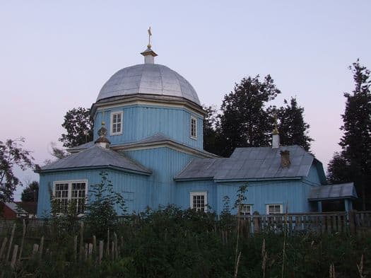 Вялікія Лазіцы. Пакроўская царква.