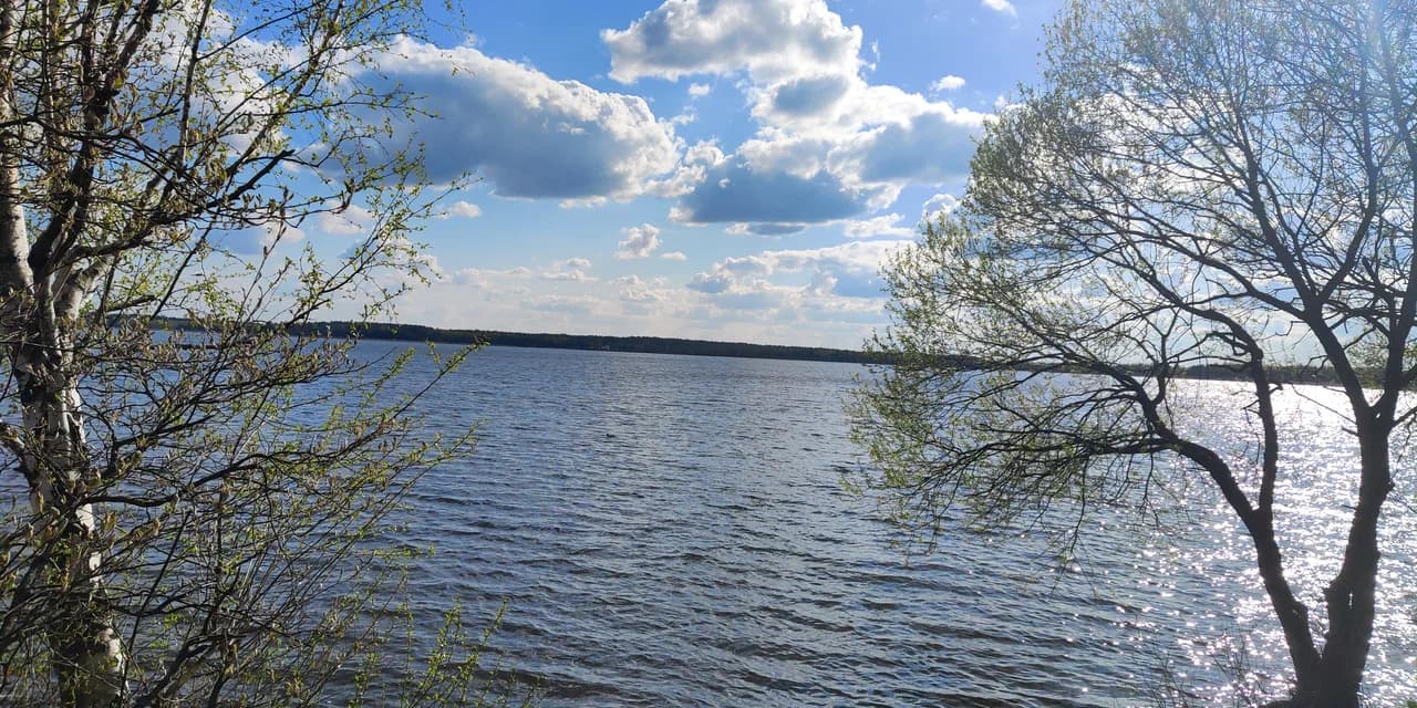 Вилейское водохранилище.