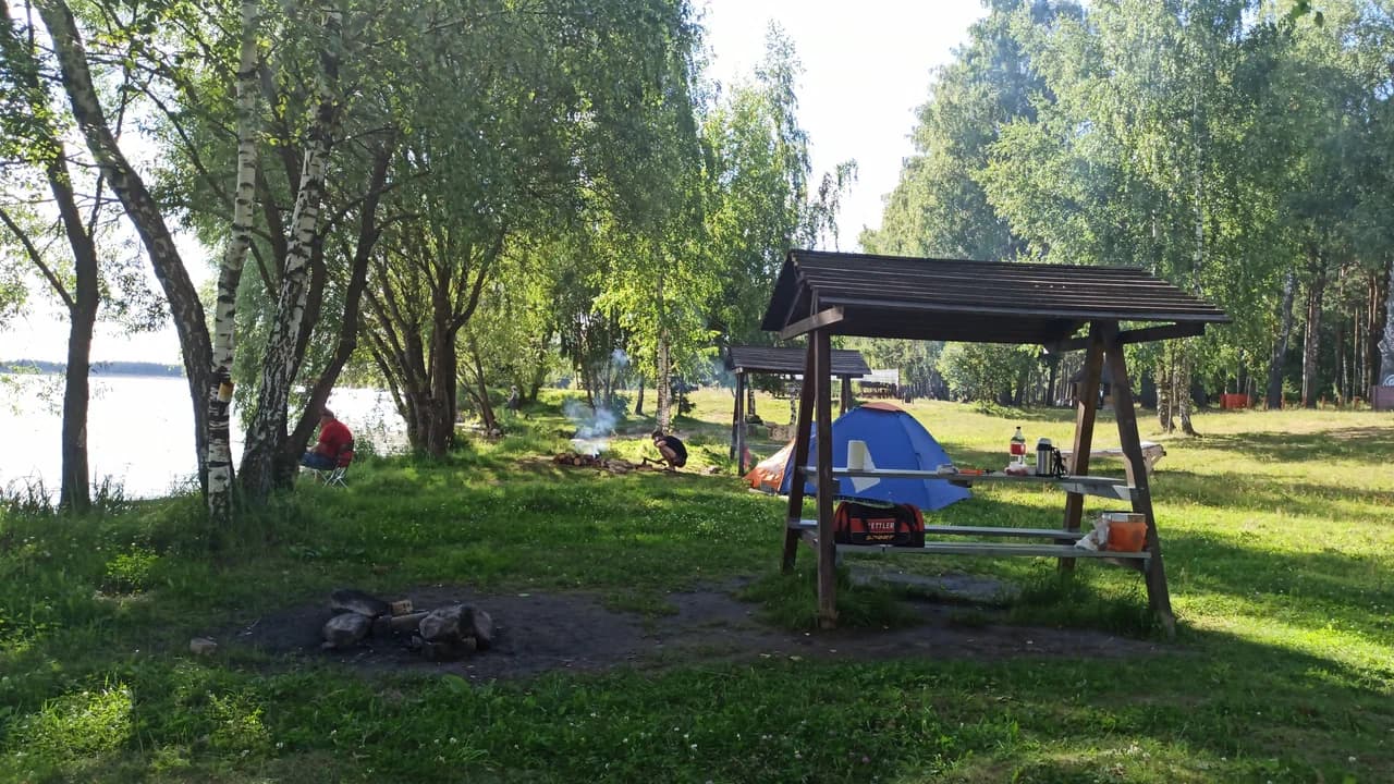 Вилейское водохранилище.