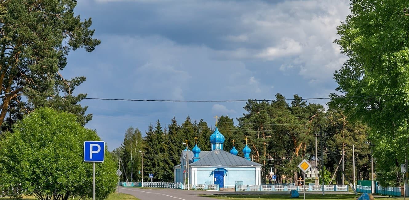 Komarin. Ascension Church.