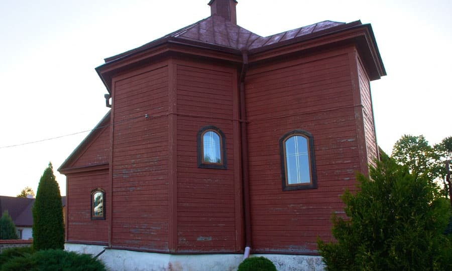 Novy Pogost. The Trinity catholic Church.