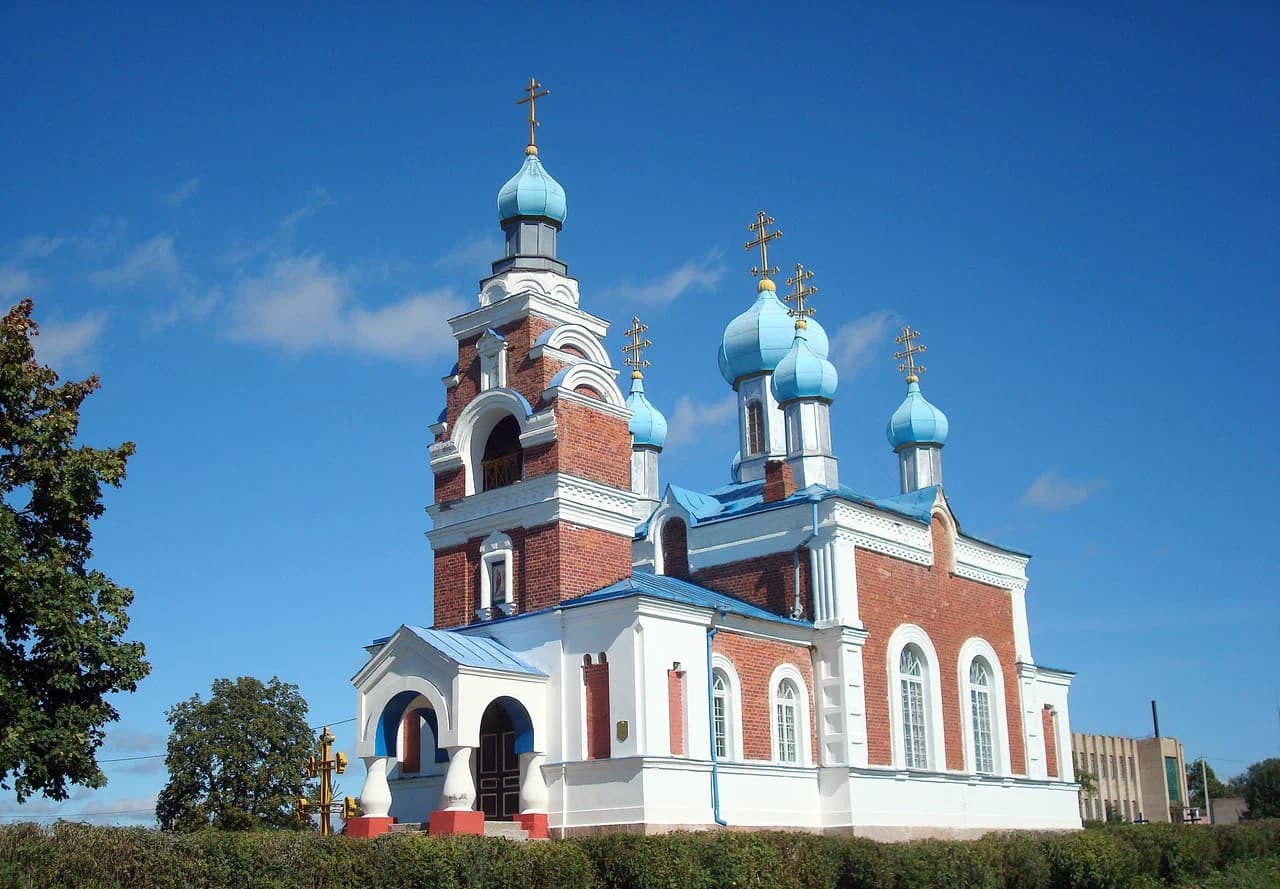 Дрысвяты. Царква Святых Пятра і Паўла.