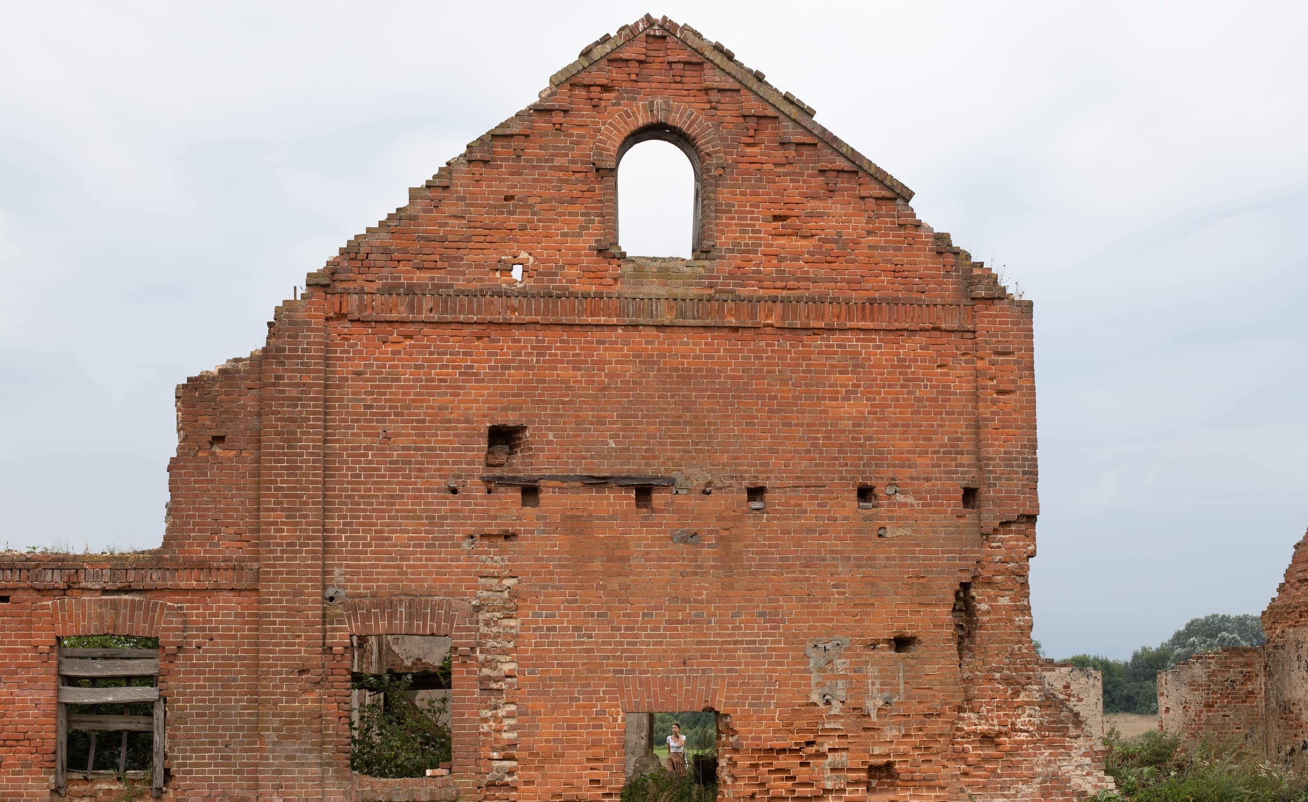 Zalyadye. Brewery remains from the former Domansky estate