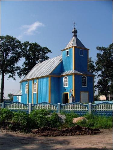 Bolshye Sehnovichi. The St. Nicholas the Wonderworker church