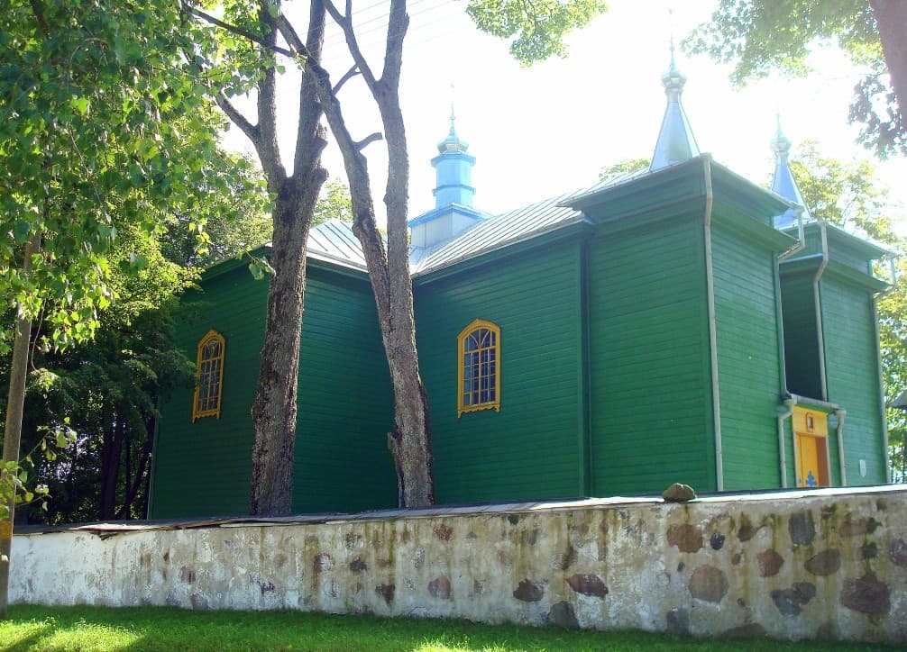 Кавалі. Царква Успення Прасвятой Багародзіцы.