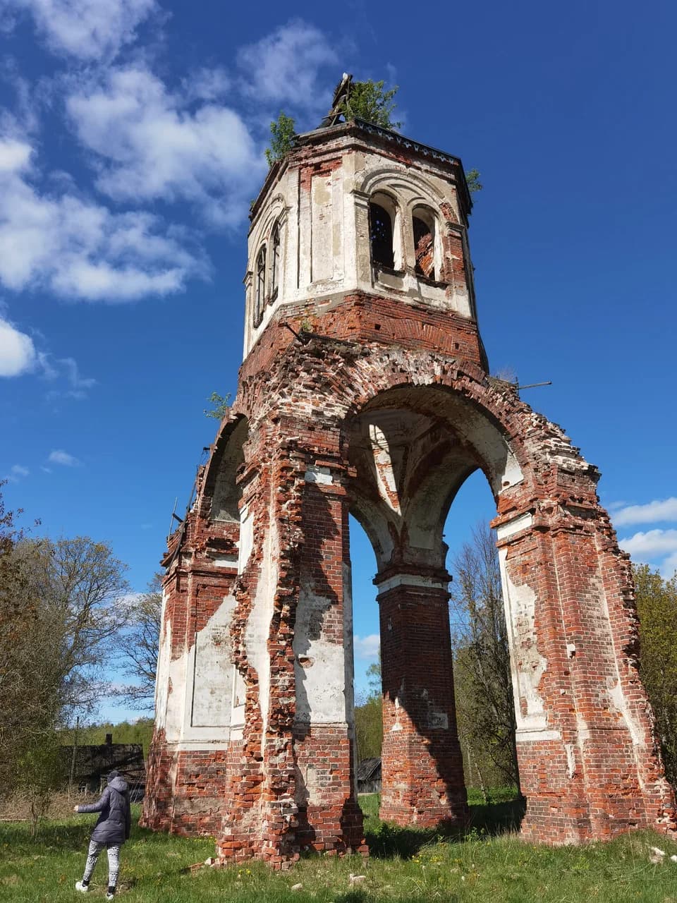 Rositsa. The ruins of St. Euphrosyne's Church.