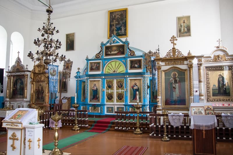 Naroshi. The Church of St. Nicholas the Wonderworker.