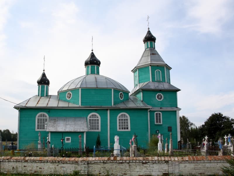 Mateevichi. Church of the Nativity of John the Baptist.