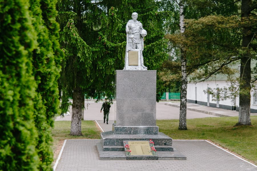 Usovo. The border post of Lieutenant V. Usov.