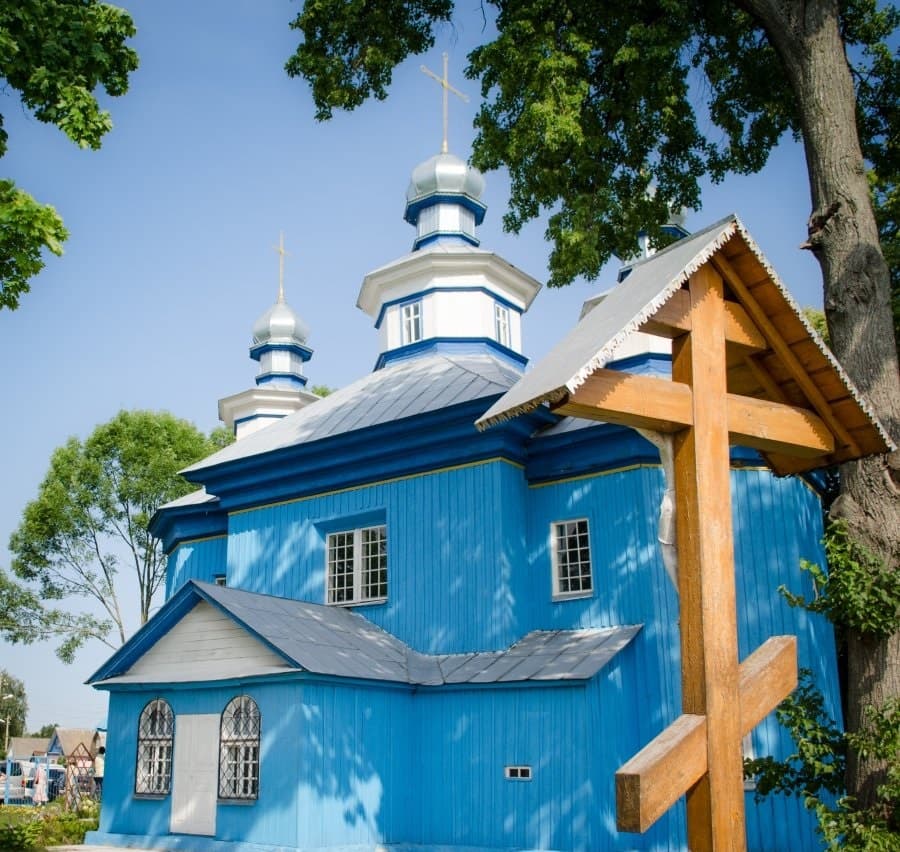 Старая Беліца. Храм Свяціцеля Мікалая Цудатворца.