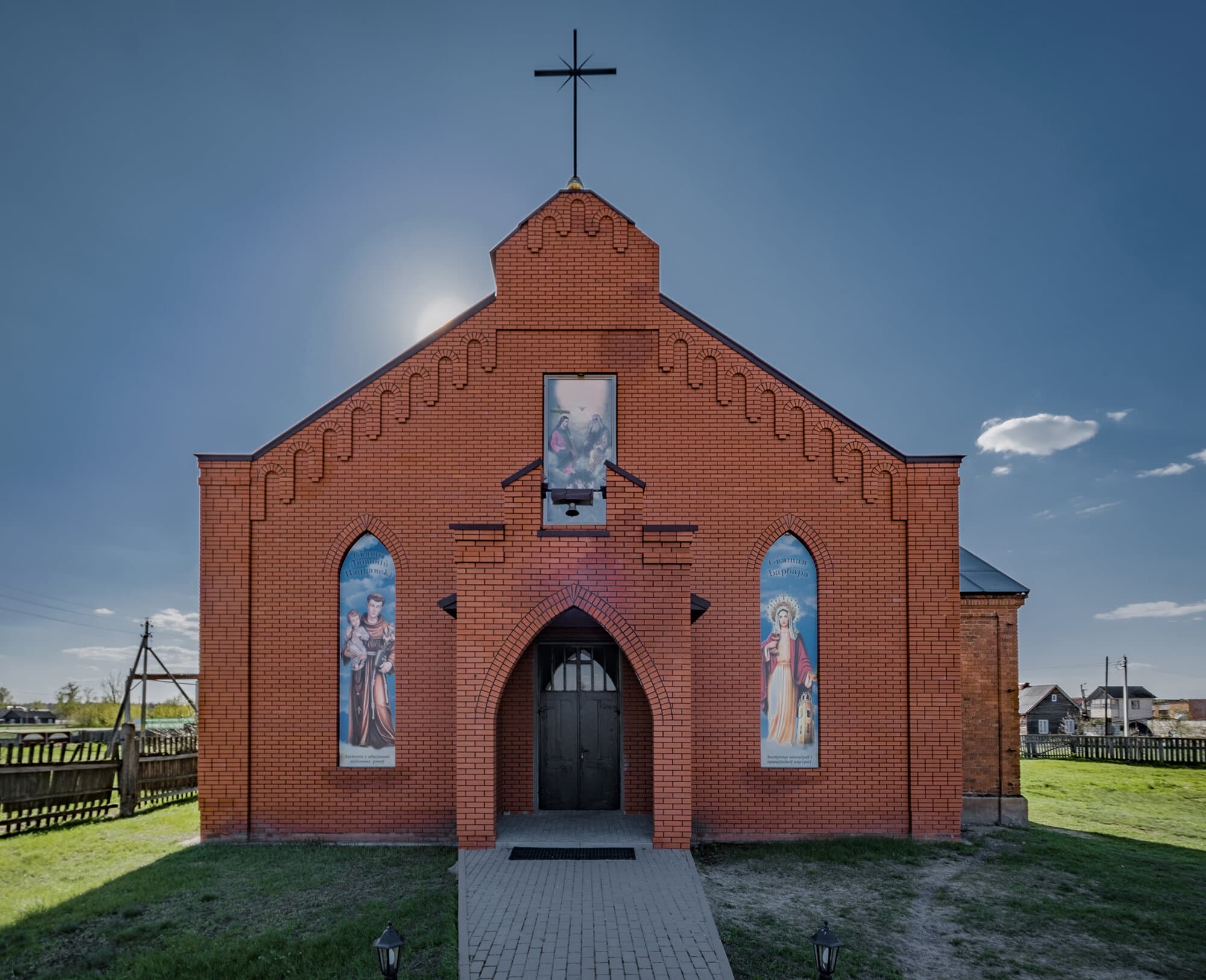 Mikashevichi.  The Church of the Assumption of the Blessed Virgin Mary.