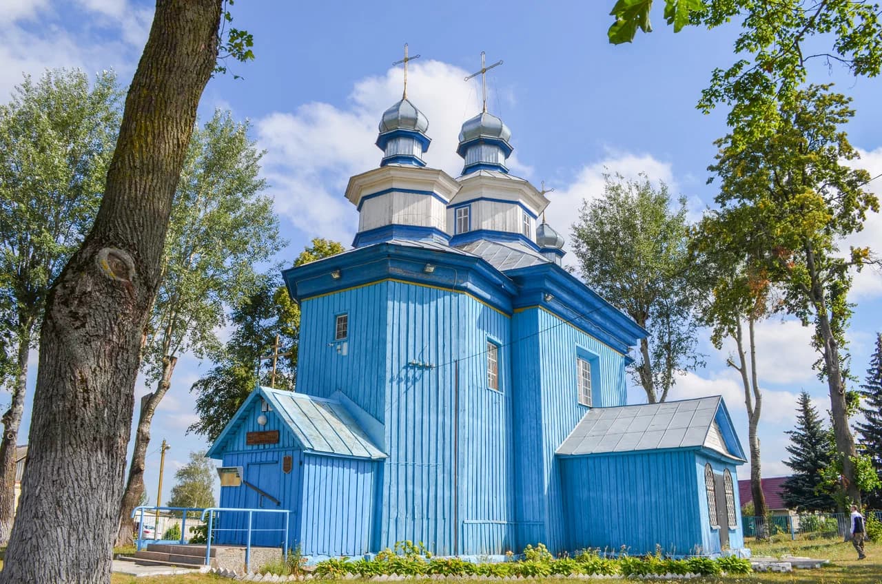 Старая Беліца. Храм Свяціцеля Мікалая Цудатворца.
