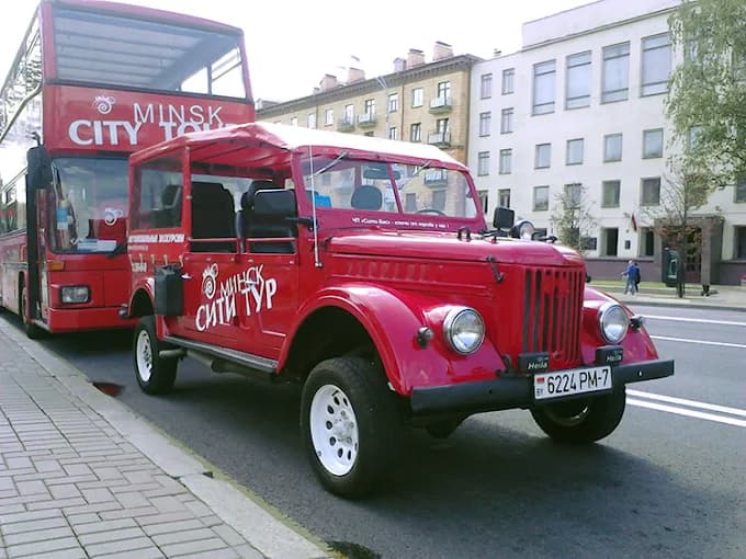 Минск. Экскурсии «hop-on hop-off».
