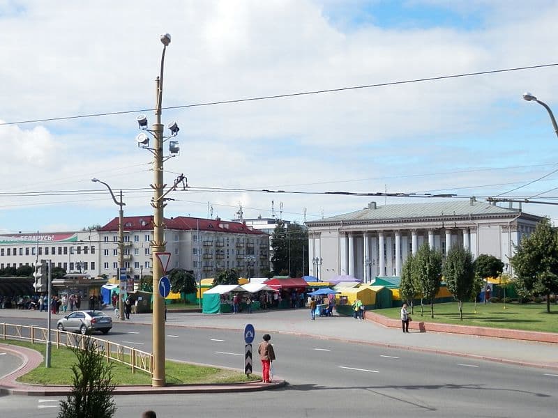Гродна. Савецкая плошча.