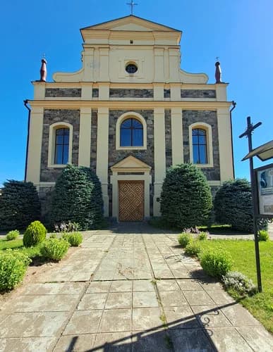 Volkolata. The Catholic church of St. John the Baptist.