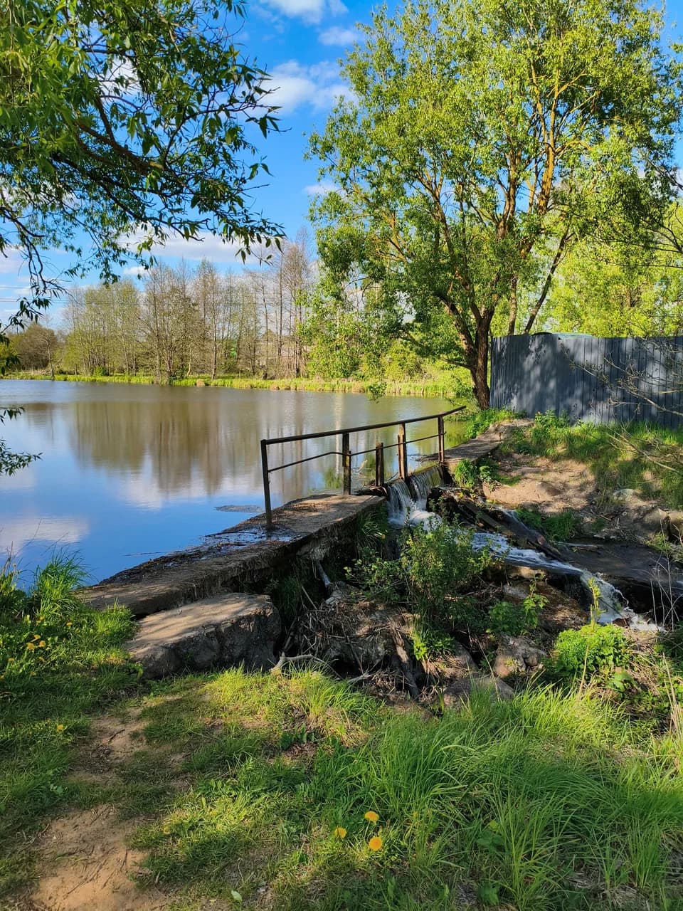 Водяная мельница на реке Сервечь.