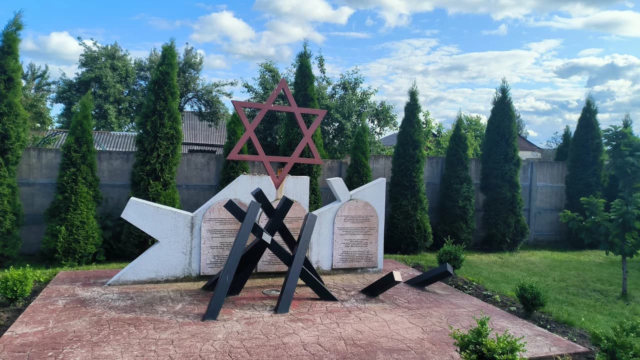 Бобруйск. Еврейский двор и стена плача.