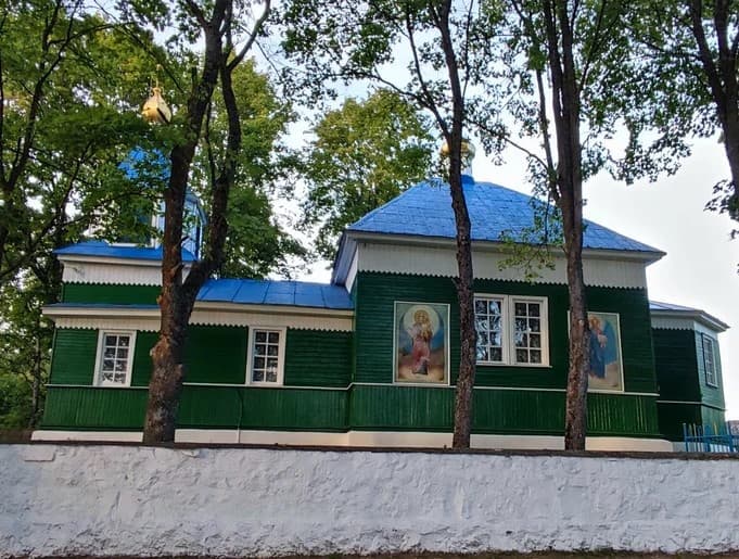 Zaborye. The Church of St. Nicholas the Wonderworker.