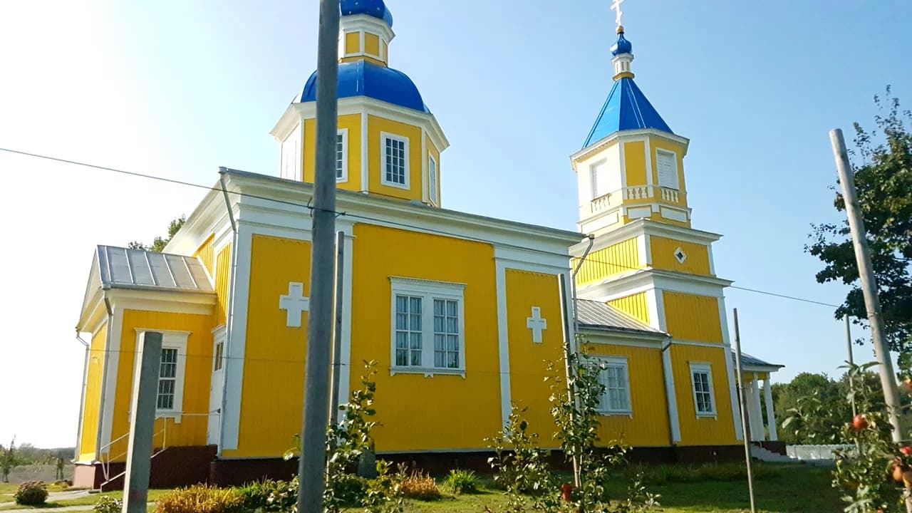 Ozyaty. The Church of St. Nicholas the Wonderworker.