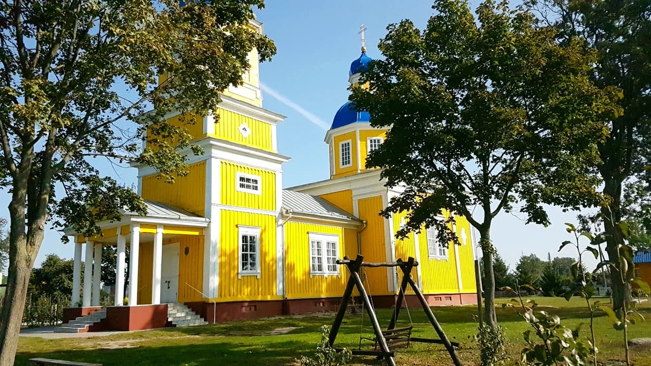 Ozyaty. The Church of St. Nicholas the Wonderworker.