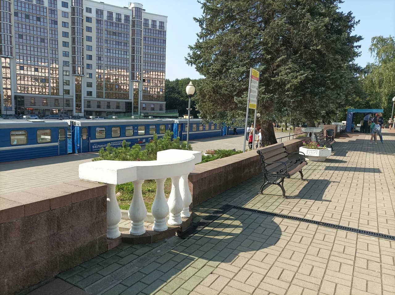 Мінск. Дзіцячая чыгунка імя К.С. Заслонава.
