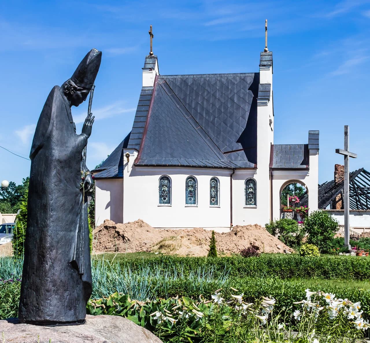 Smolevichi. St. Valentine's Catholic church.