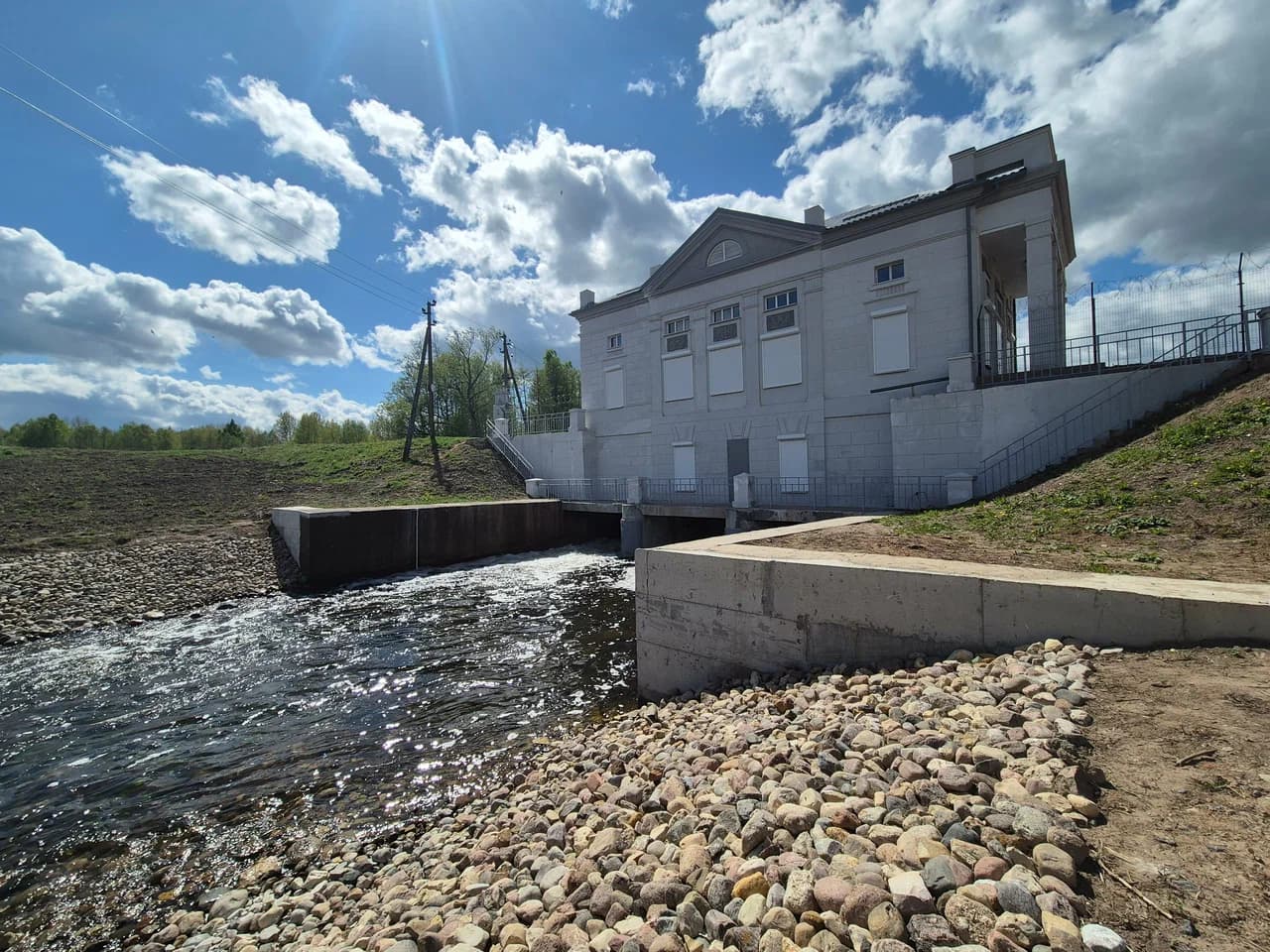 Дрисвяты. ГЭС «Дружба народов».